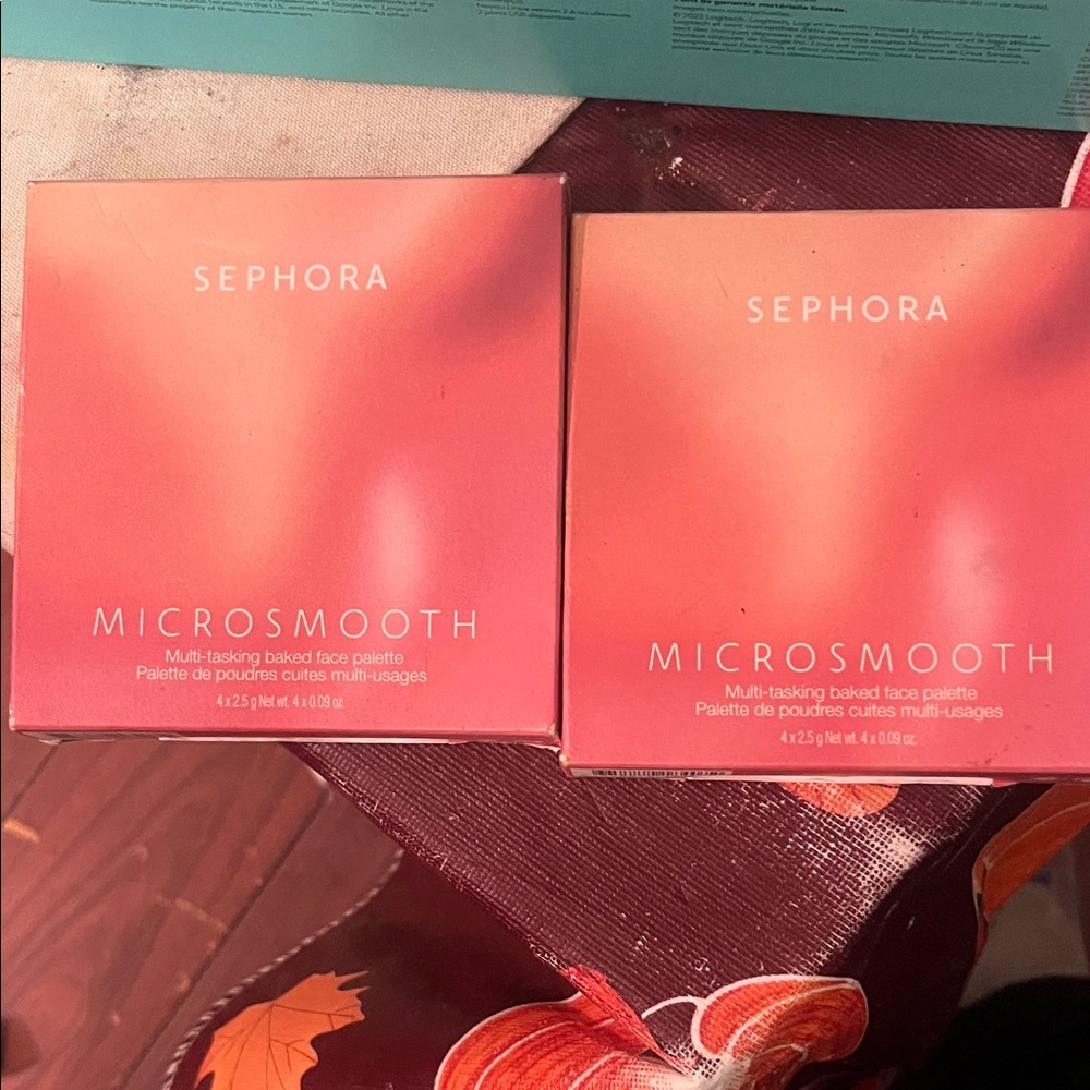 Sephora Microsmooth Palette in Pink and Coral